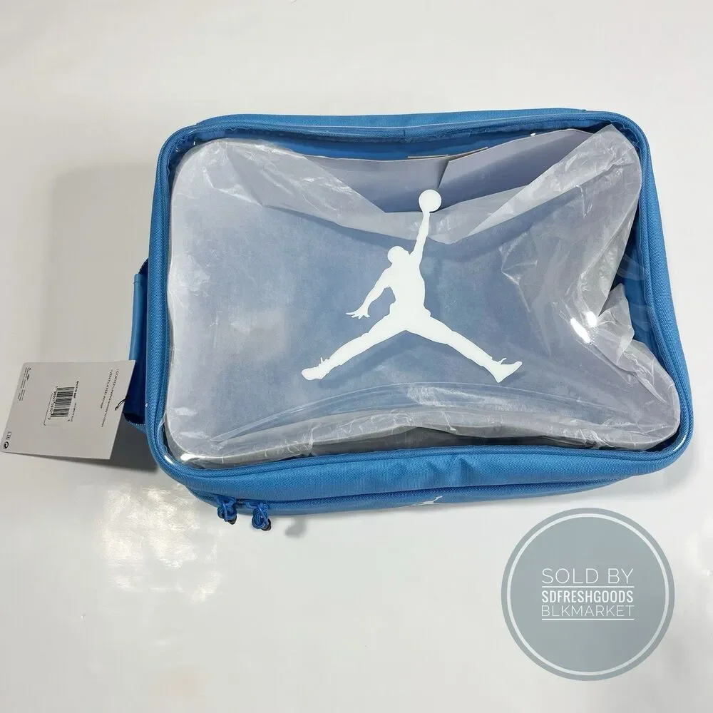 Nike Air Jordan Shoe Box Bag North Carolina Blue 9A0776-B9F